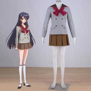 Rei Hino of Sailor Mars Cosplay Costumes, School Uniform Outfits | Sailor Moon